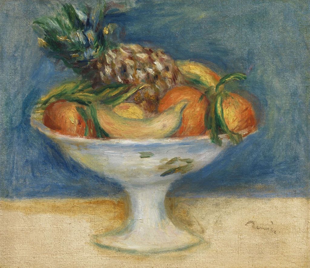 Pierre-Auguste Renoir、NATURE MORTE Nature morte au compotier - Research - Pierre-August Renoir