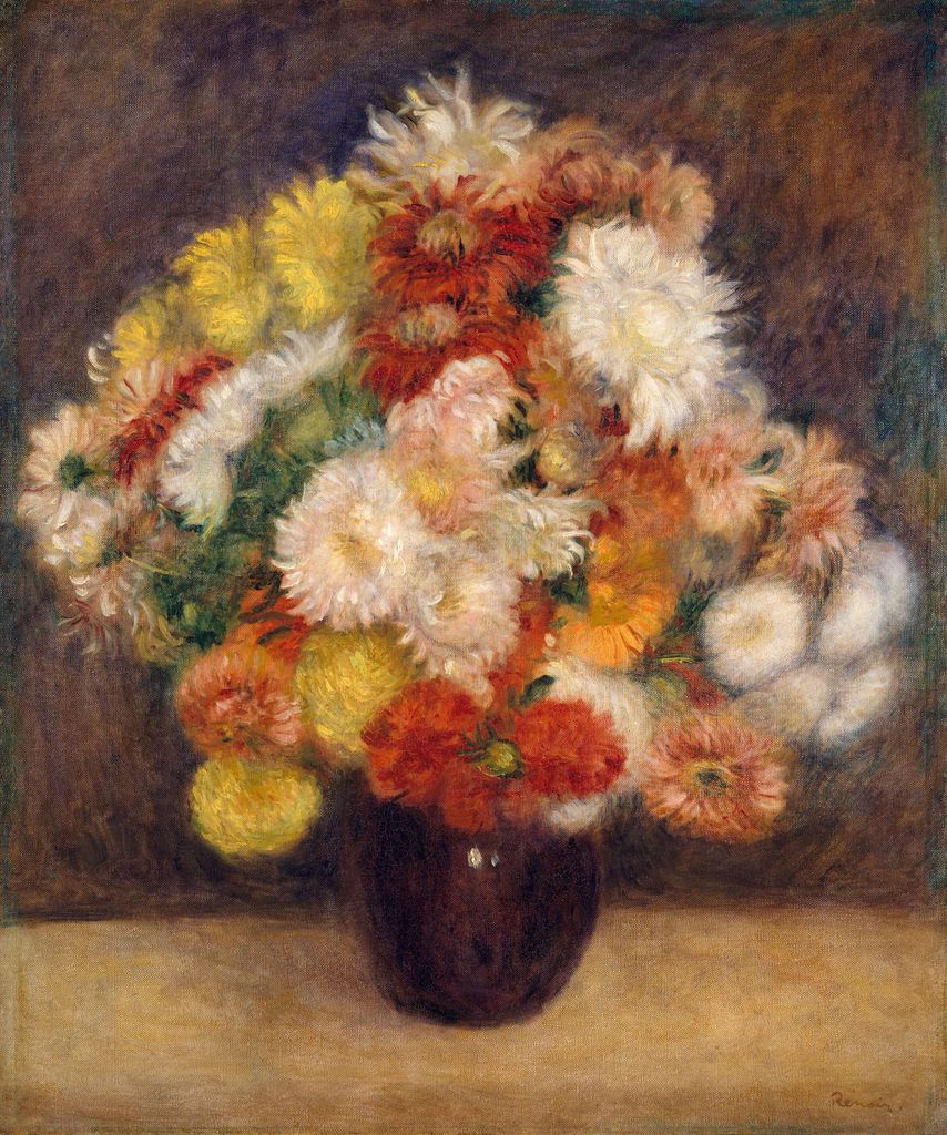 Nature morte, fleurs et fruits - Research - Pierre-August Renoir - WPI