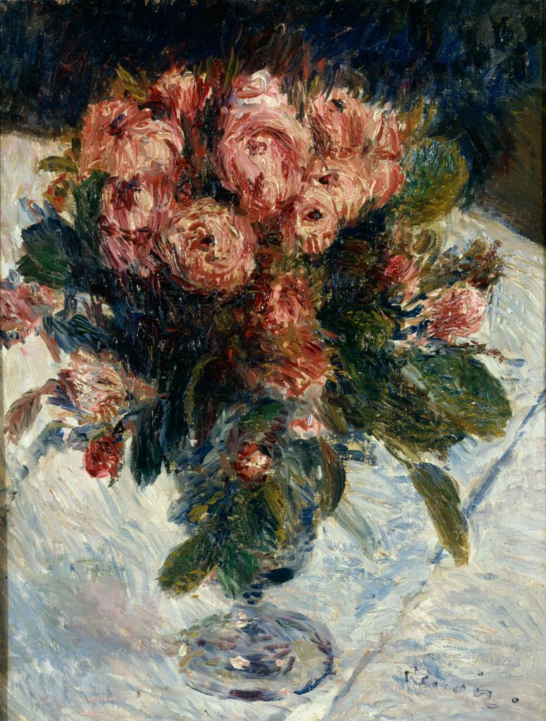 Nature morte, fleurs et fruits - Research - Pierre-August Renoir - WPI