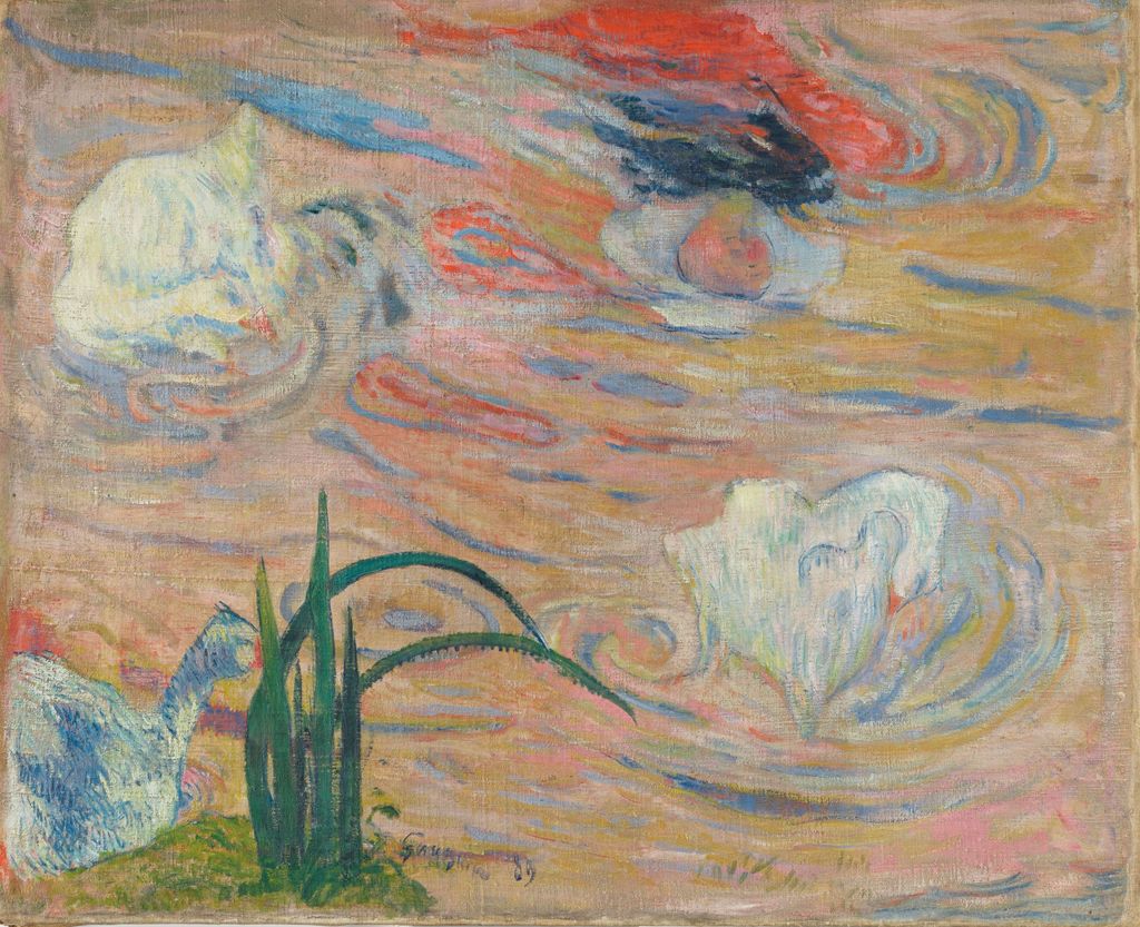 No te aha oe riri - Research - Paul Gauguin - WPI, image size:1024x833