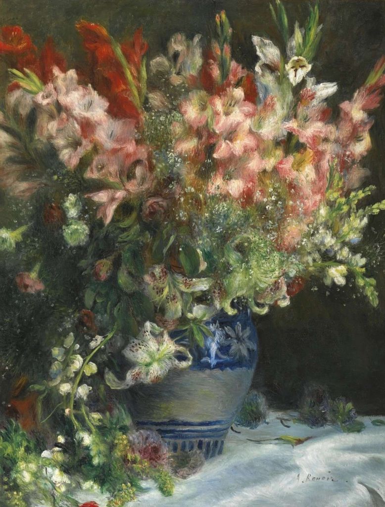 Nature morte, fleurs et fruits - Research - Pierre-August Renoir - WPI