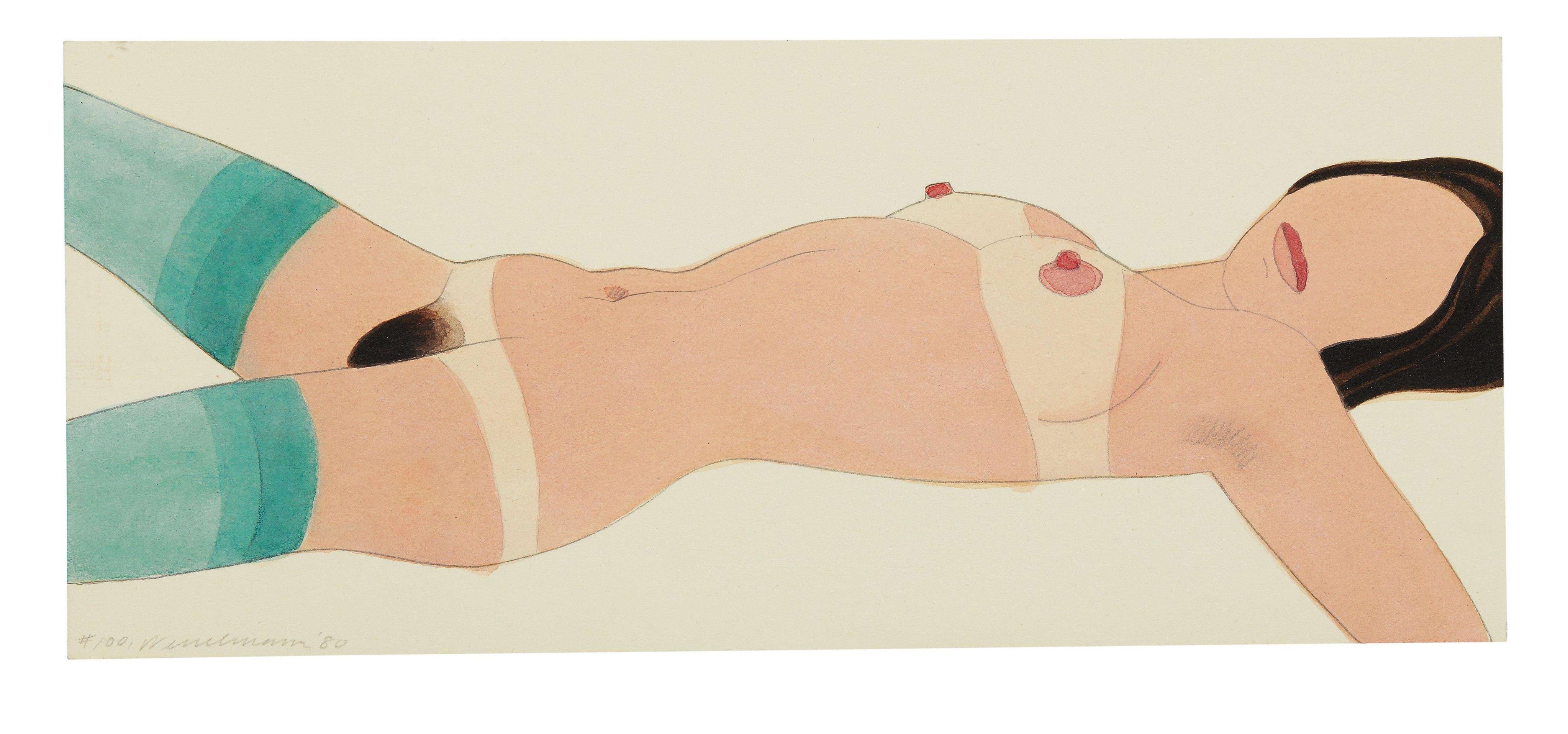 Tom Wesselmann | Open Ended Nude, 1965 | Drawing