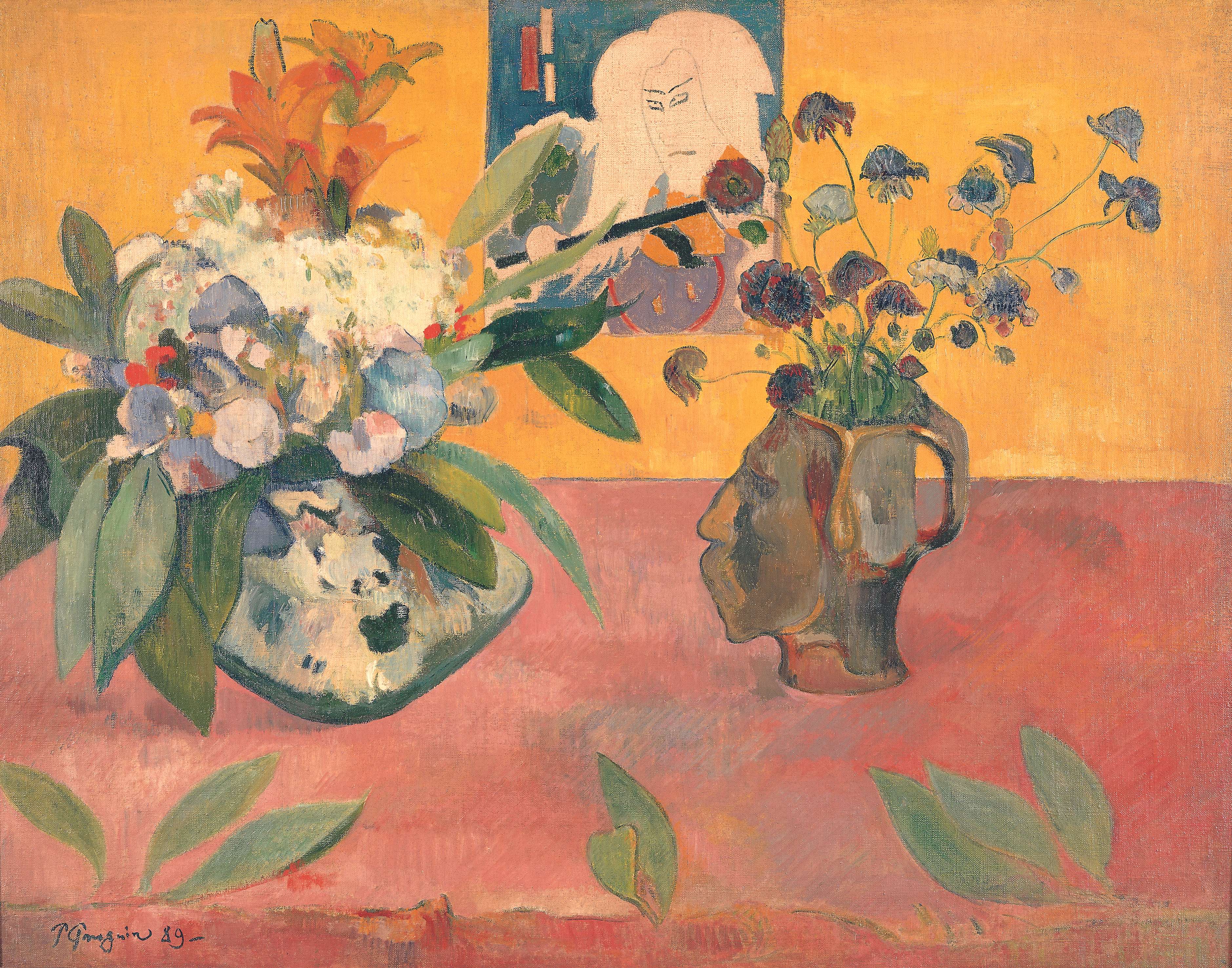 Bouquet de fleurs - Research - Paul Gauguin - WPI